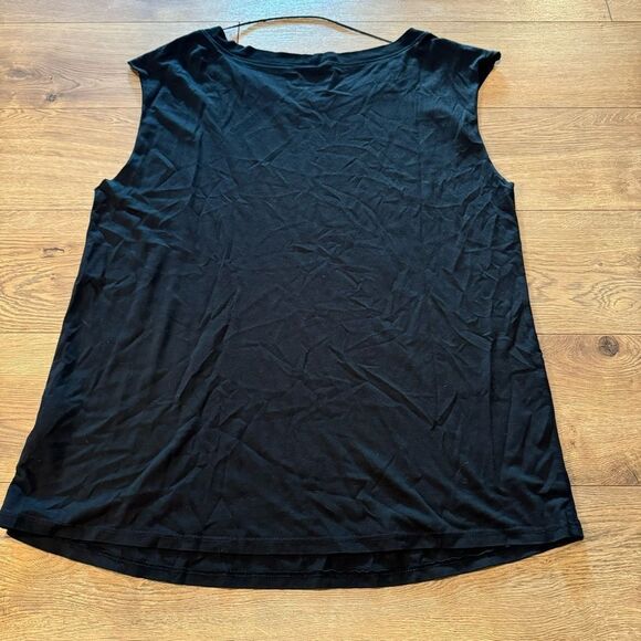Michael Lauren | Revolve | Black Enzzo Tank Top - Picture 7 of 7